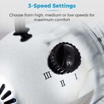 Tower 12" Metal Desk Fan